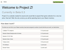 Tablet Screenshot of pro-z.org